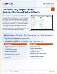 MDPreview: Early Insights. Smarter Decisions
