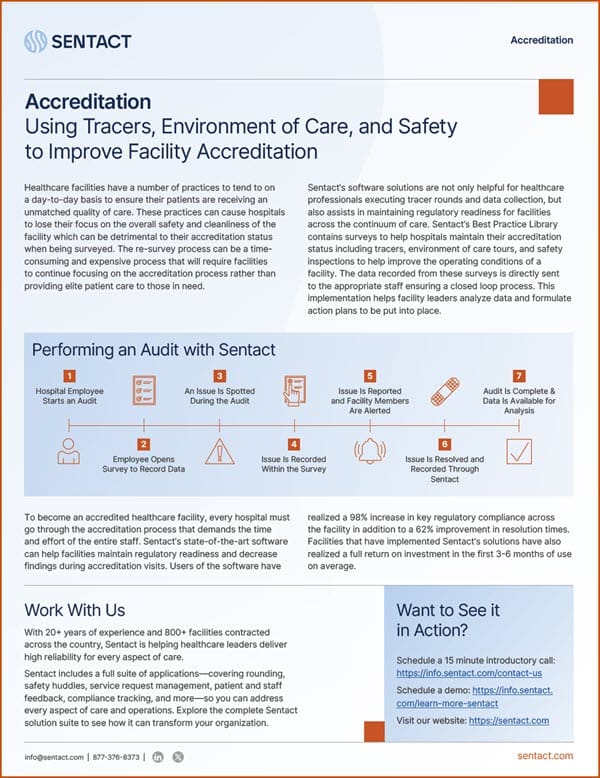 Healthcare Accreditation & Survey Readiness Software for Continuous Compliance