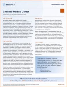 Cheshire Medical Center Case Study: Automating Service Request Dispatch Center